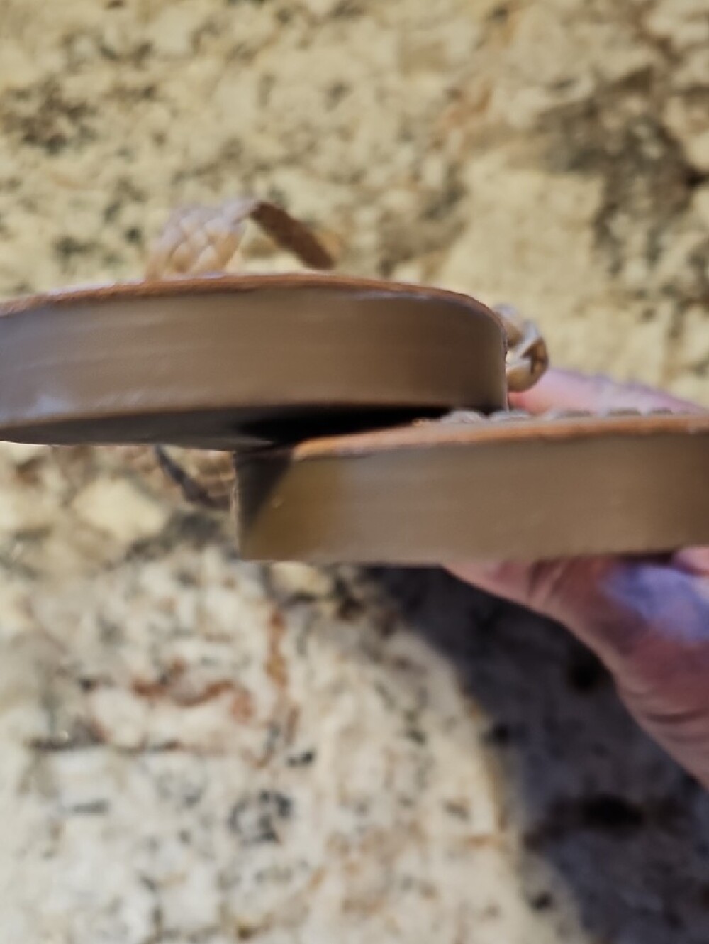 Jessica Simpson Braided Thong Sandals in Tan - Picture 5 of 5
